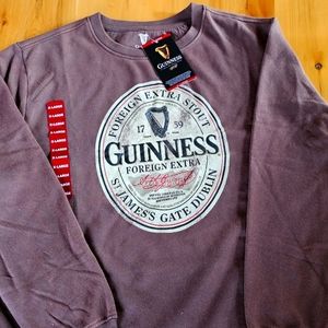 New Mens XL Guinness Sweatshirt